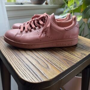 Adidas x Raf Simons Stan Smith Pink Leather Sneakers Women's Size US 5.5
